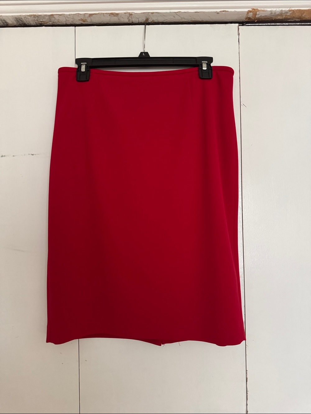 Calvin Klein Vivid Red Pencil Skirt